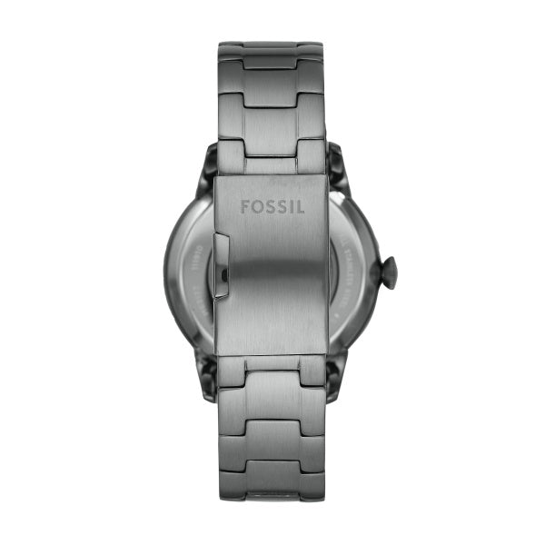 Fossil Townman Automatik 44 MM Edelstahl Herrenuhr in Gunmetal Schwarz - ME3172