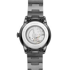 Fossil TOWNSMAN Herrenuhr Automatik Gunmetal Schwarz Edelstahl 44 mm - ME3172