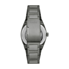 Fossil EVERETT Herrenuhr Automatik Gunmetal Grau 42 mm Edelstahl - ME3206