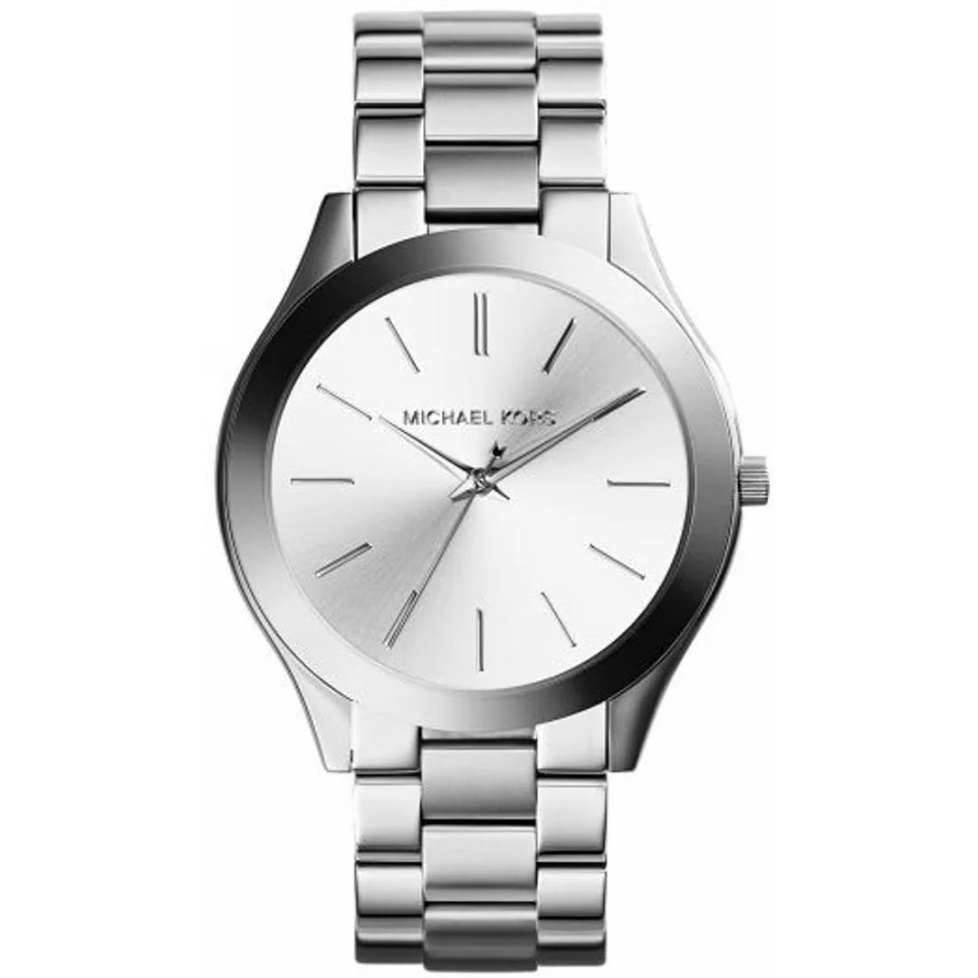 Michael Kors Slim Runway Damenuhr in Silber - MK3178