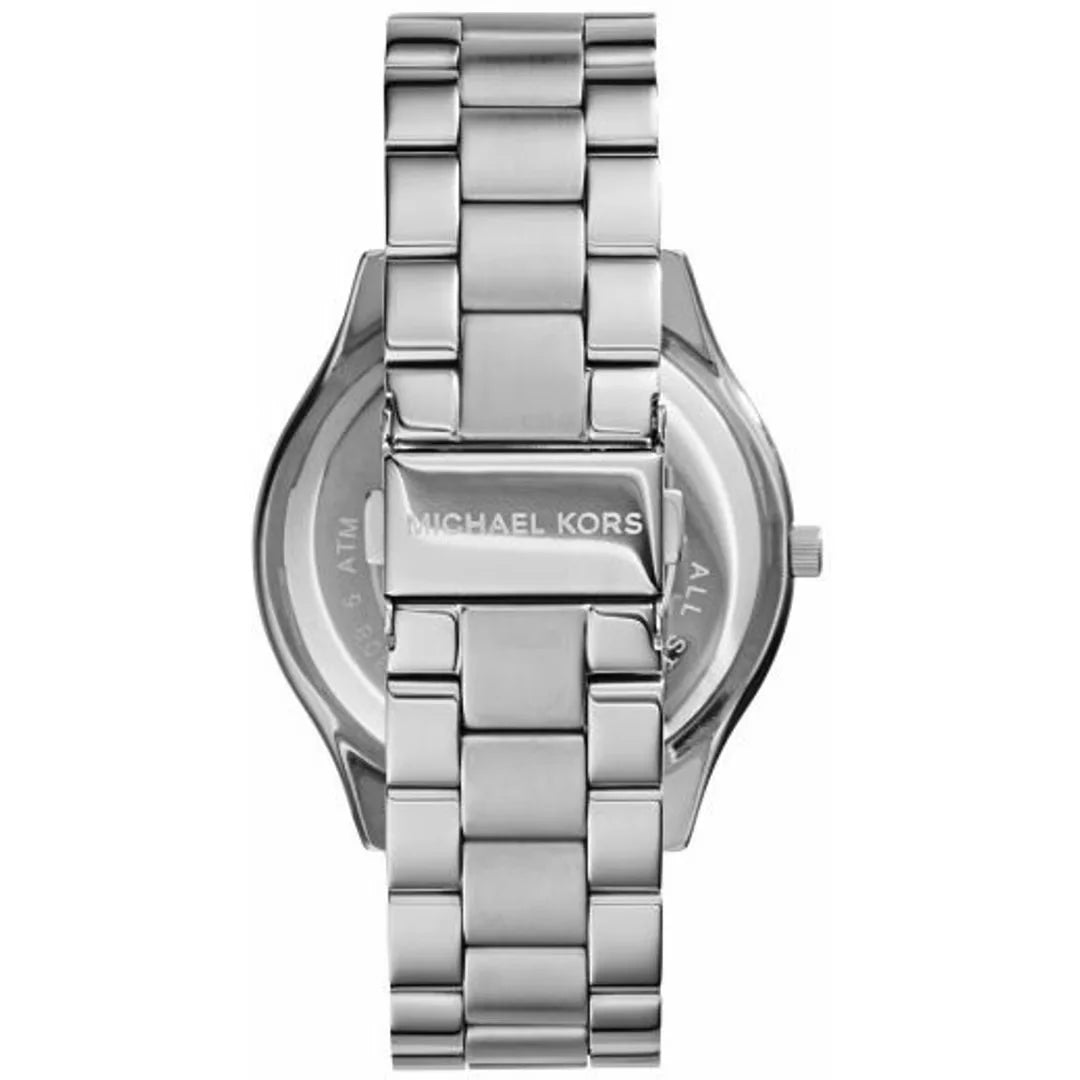 Michael Kors Slim Runway Damenuhr in Silber - MK3178