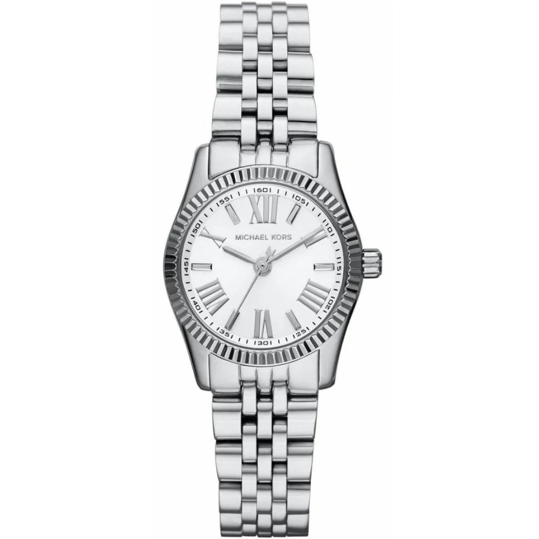 Michael Kors Petite Lexington Damenuhr in Silber - MK3228