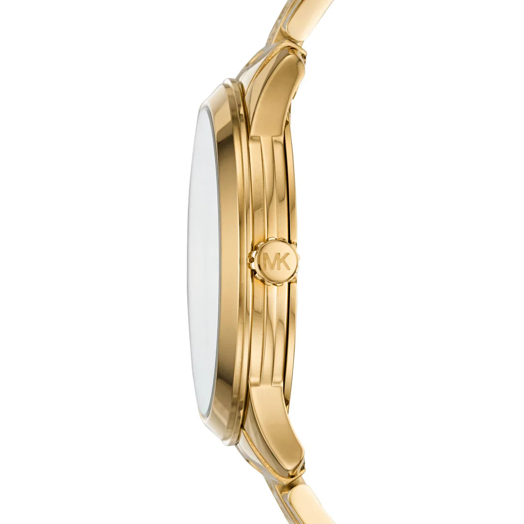 Michael Kors Runway Gold Quarz Damenuhr - MK6682