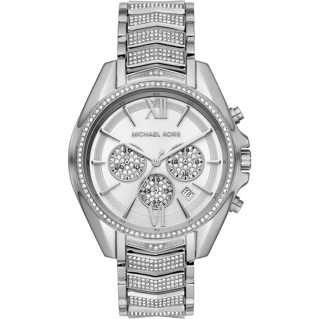 Michael Kors Quarz Damenuhr in Silber - MK6728 - Online Kaufen