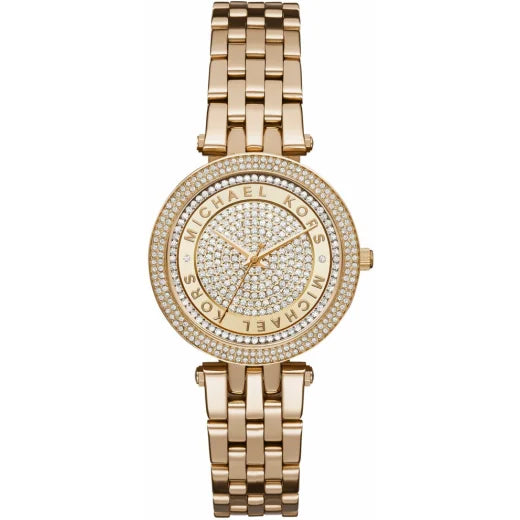 Michael Kors Mini Darci Damenuhr aus Gold Edelstahlband - MK3445