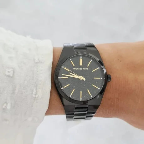 Michael Kors Damenuhr in Schwarz - MK6625