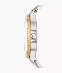 Michael Kors Lennox Three-Hand Two-Tone Stainless Steel Watch - MK7338