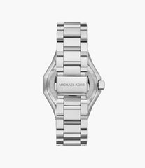 MichaelKors Raquel 3-Zeiger-Werk Pavé Edelstahl Damenuhr - MK4691