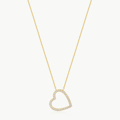 Ania Haie Halskette Heart Xpress Gold