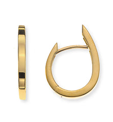 Creolen Gelbgold 750 poliert D: 13mm