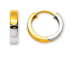 Creolen Bicolor 750 U-Profil 16.7mm
