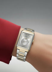 Claude Bernard Ora Vera Damen Kleine Sekunde Silber Gold