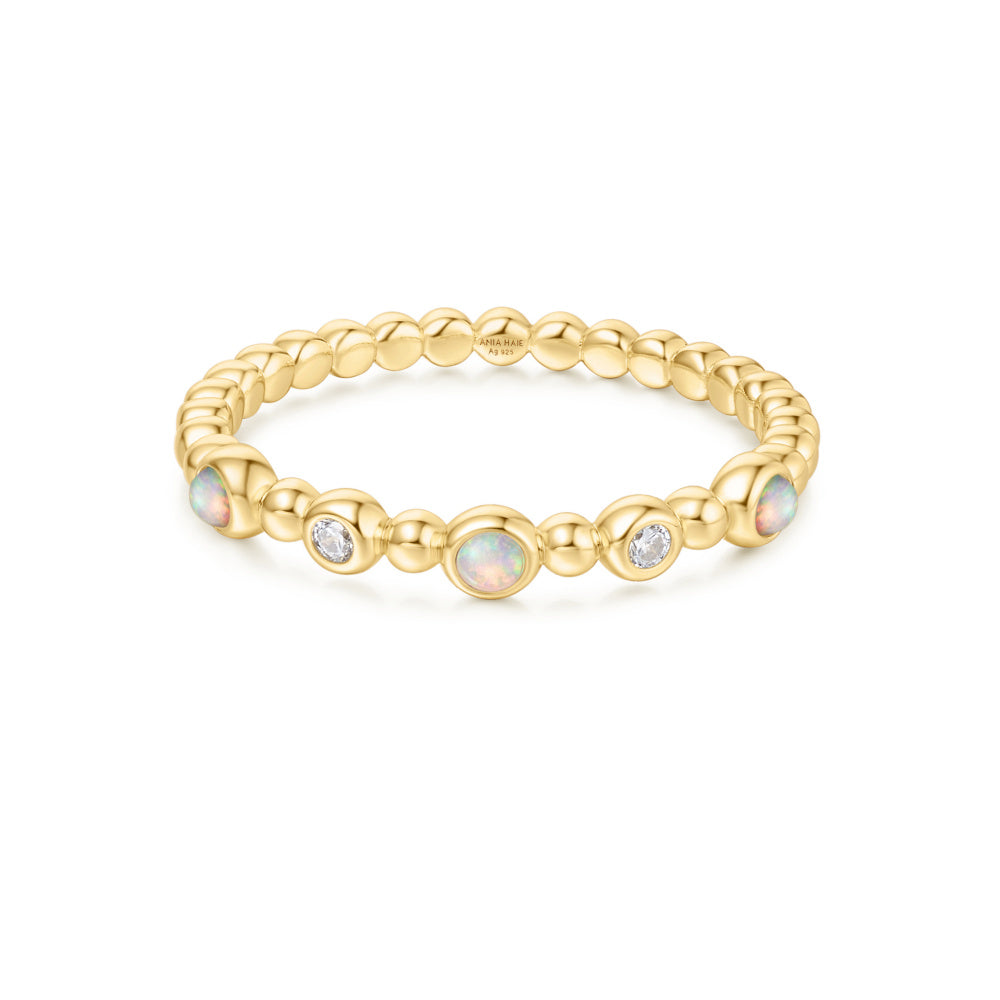 Ania Haie Ring Sunny Sparkler Gold