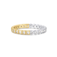 Ania Haie Ring Melodic Poet Bicolor