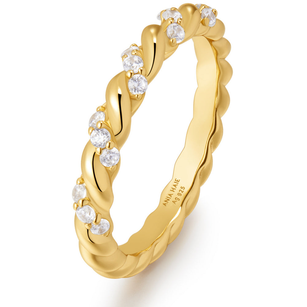 Ania Haie Ring Luna Gaze Gold