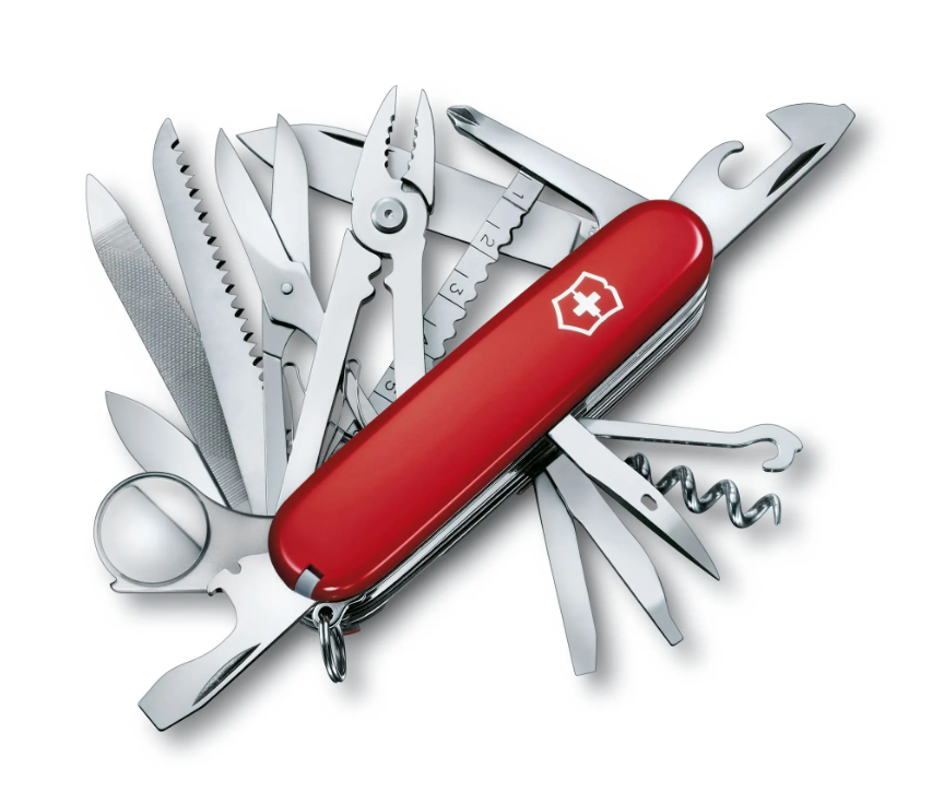Victorinox Swiss Champ Taschenmesser in Rot mit gratis Gravur - 1.6795