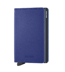 Secrid Slimwallet Crisple Blue mit Gravur - SC-Blue