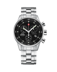 Swiss Military Klassischer Unisex-Uhr Chronograph - SM34005.01
