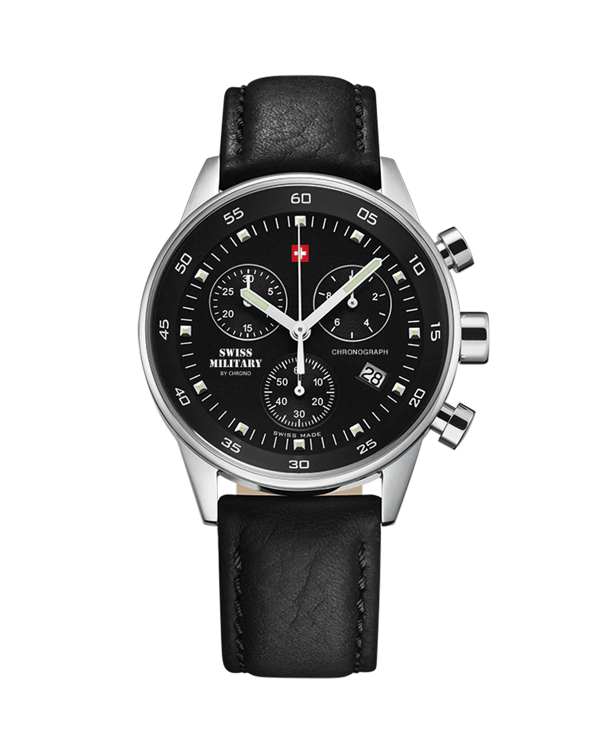 Swiss Military Klassischer Unisex-Uhr Chronograph - SM34005.03