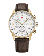 Swiss Military by Chrono Minimalistischer Chronograph Herrenuhr - SM34012.07