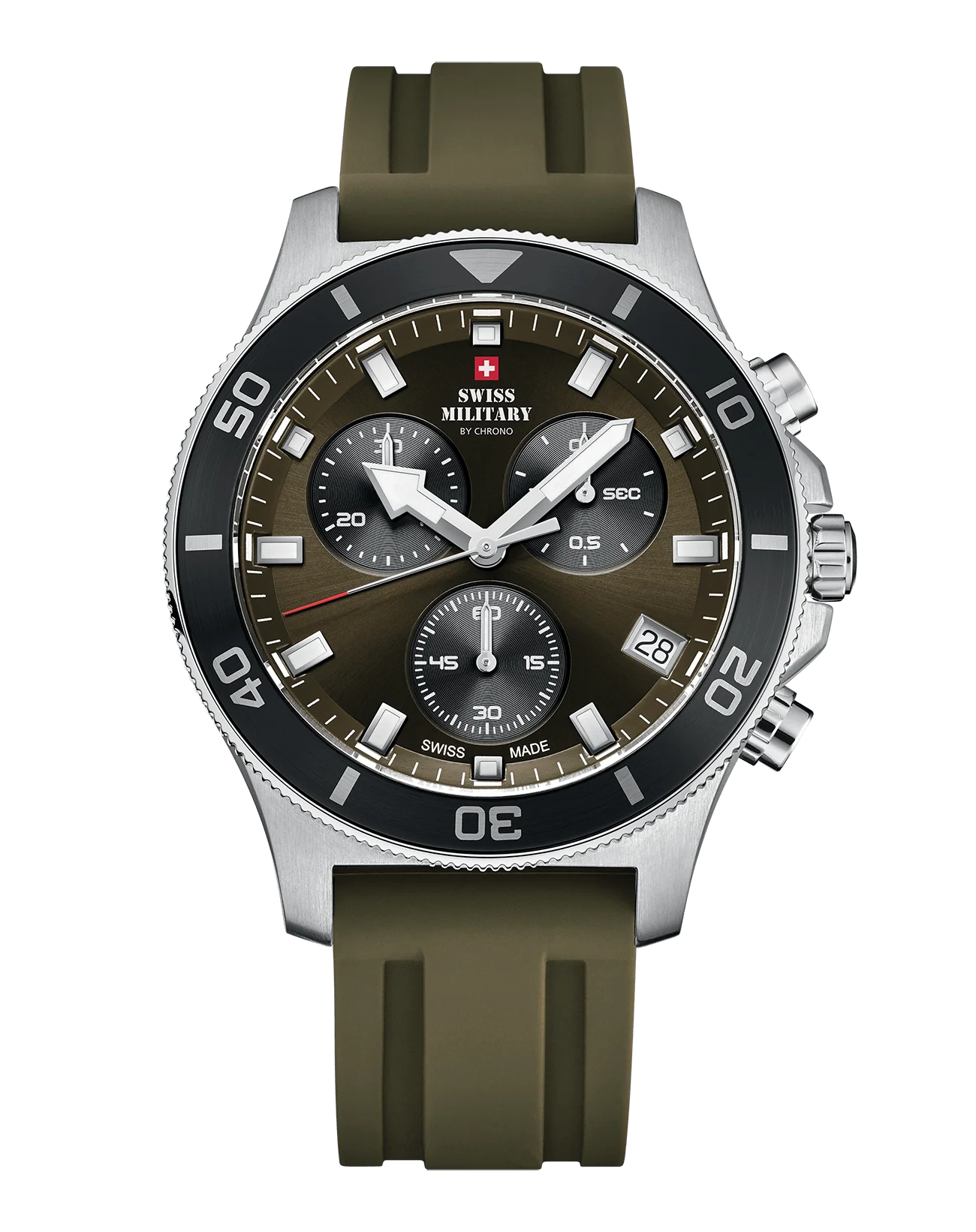 Swiss Military by Chrono Chronographenuhr für Herren -  SM34067.09