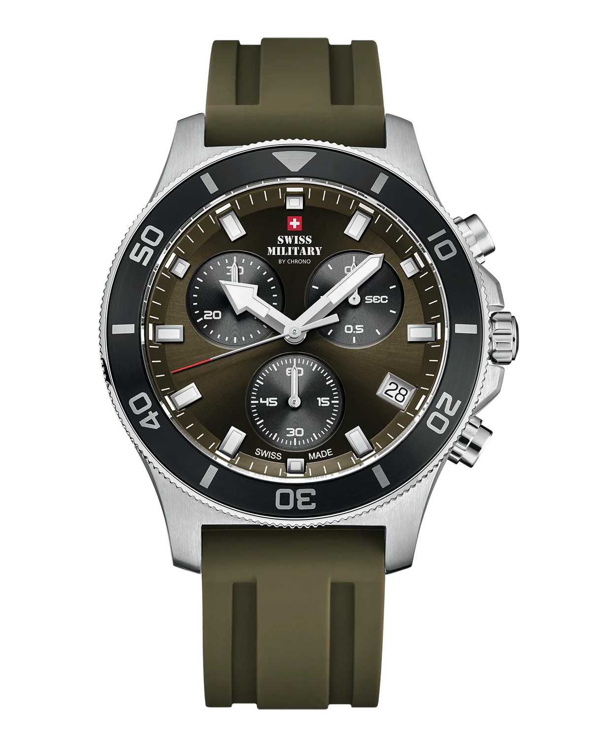 Swiss Military by Chrono Chronographenuhr für Herren -  SM34067.09