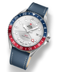 Swiss Military by Chrono GMT Uhr für Herren, ideal für Weltreisende -  SM34095.05