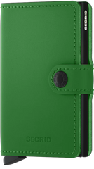 Secrid Miniwallet Matte Bright Green mit Gravur - MM-Bright Green