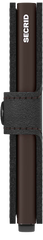 Secrid Miniwallet Original Black-Brown mit Gravur - M-Black-Brown
