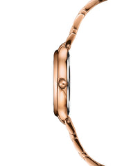 Cover Eternal Pearl Diamond Damenuhr in Weiss, Roségold - CO227.05