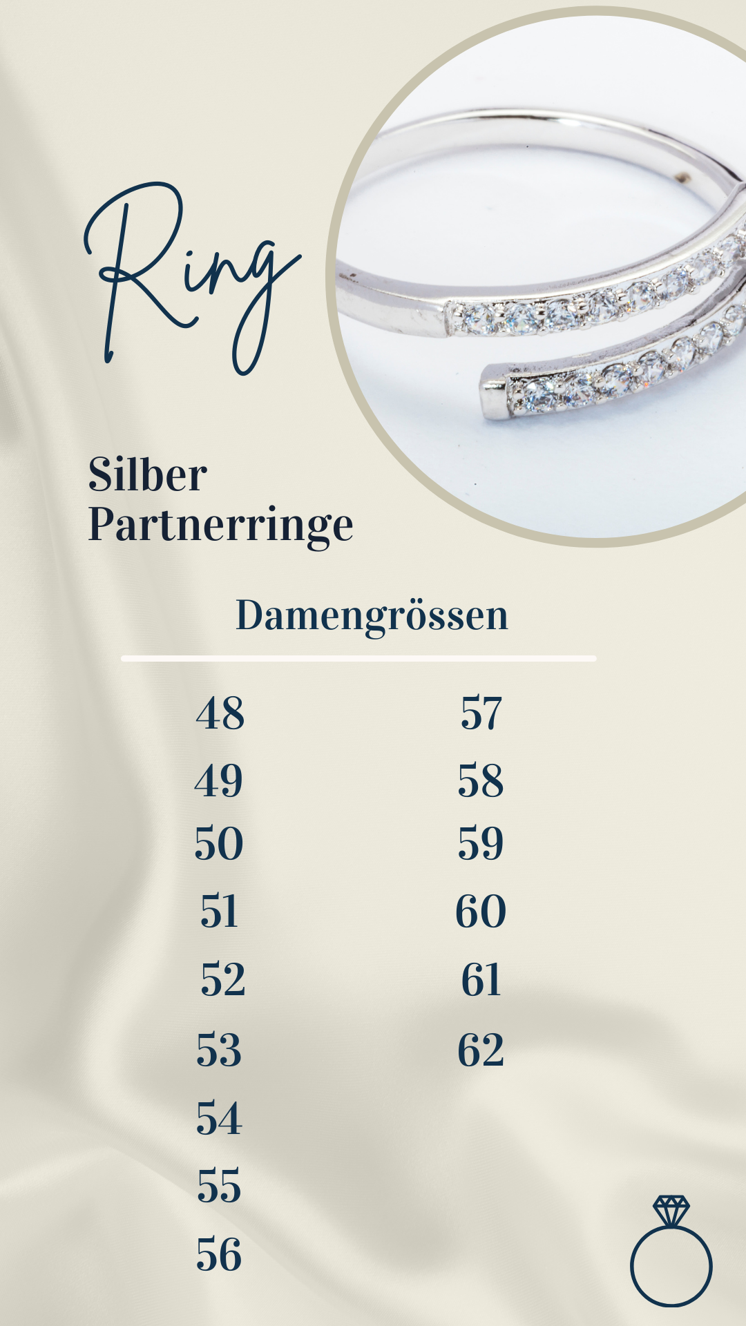 Partnerringe Silber 925 - LS-27/6 & LS28/6