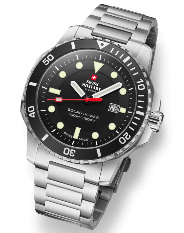 Swiss Military Solar Sportuhr für Herren - SMS34102.01