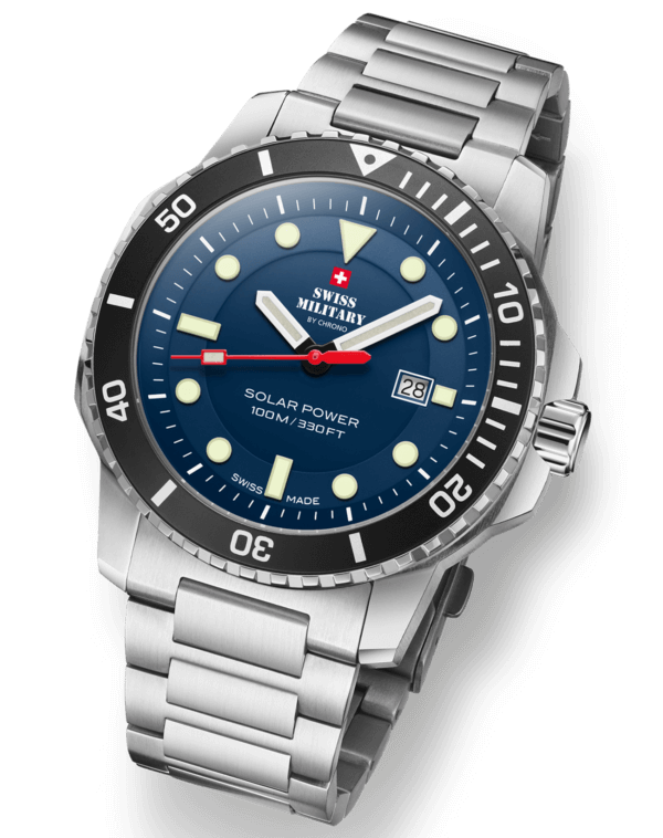 Swiss Military Solar Sportuhr für Herren - SMS34102.02
