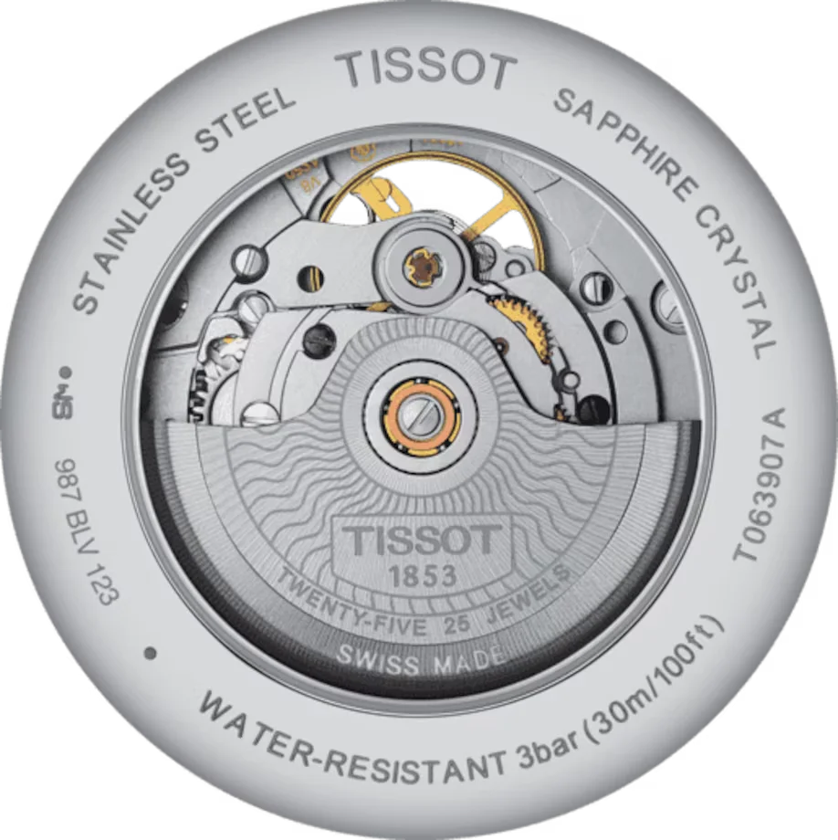 Tissot Tradition Powermatic 80 Open Heart Herrenuhr - T063.907.11.058.00