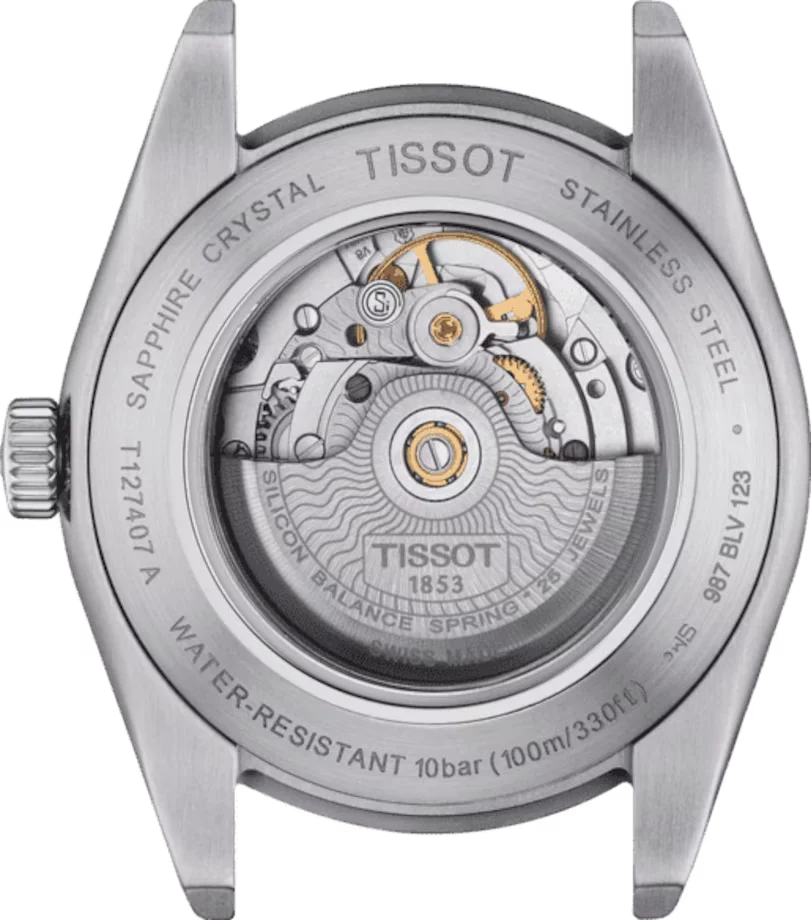 Tissot Gentleman Powermatic 80 Silicium Herrenuhr - T127.407.16.051.00