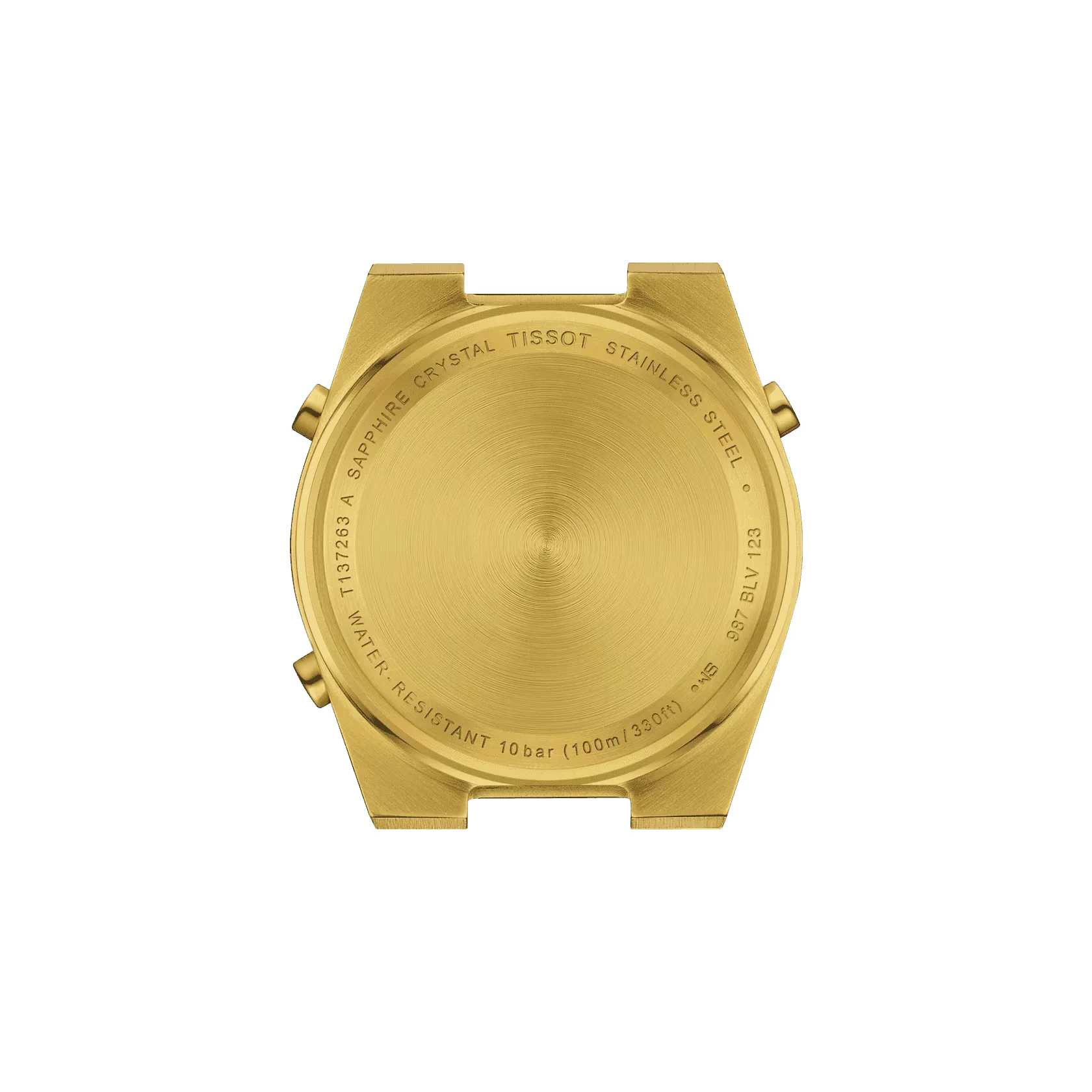Tissot PRX Digital 35MM Gold für Damen - Gold Zifferblattfarbe