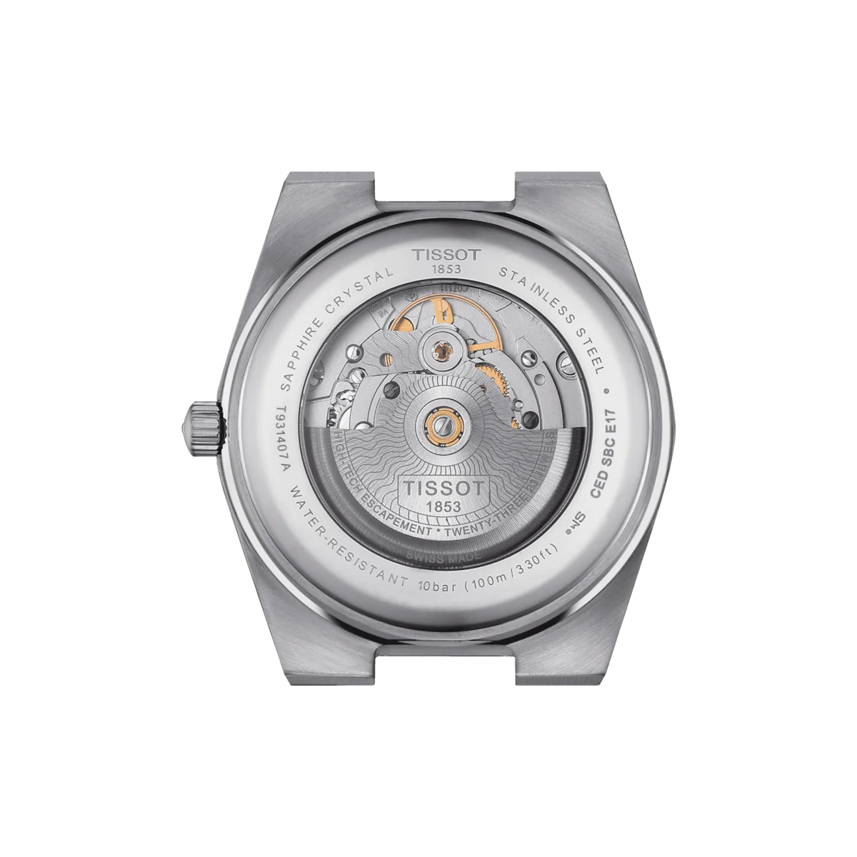 Tissot PRX Powermatic 80 Stahl & 18K Goldlünette Herrenuhr - T931.407.41.031.00