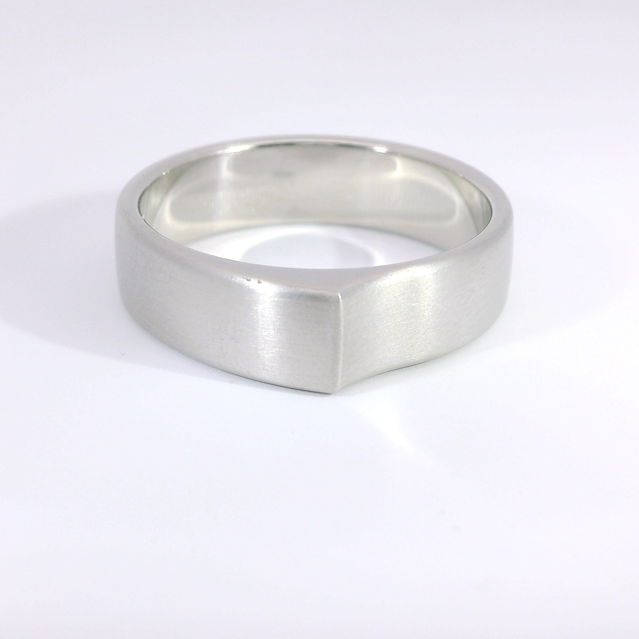 Partnerringe Silber 925 rhodiniert mit Zirkonia – LS-03/6 & LS-04/6