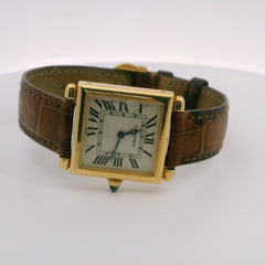 Cartier Tank Obus 18K Gold Quartz Damenuhr Ref. 16302 – Zertifikat 1994