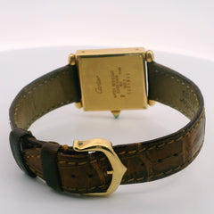 Cartier Tank Obus 18K Gold Quartz Damenuhr Ref. 16302 – Zertifikat 1994