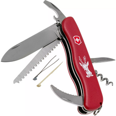 Victorinox Hunter Taschenmesser in Rot mit gratis Gravur - 0.8873