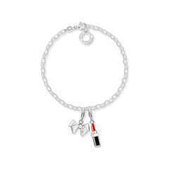 THOMAS SABO Charm-Armband Klassisch Silber - X0163-001-12
