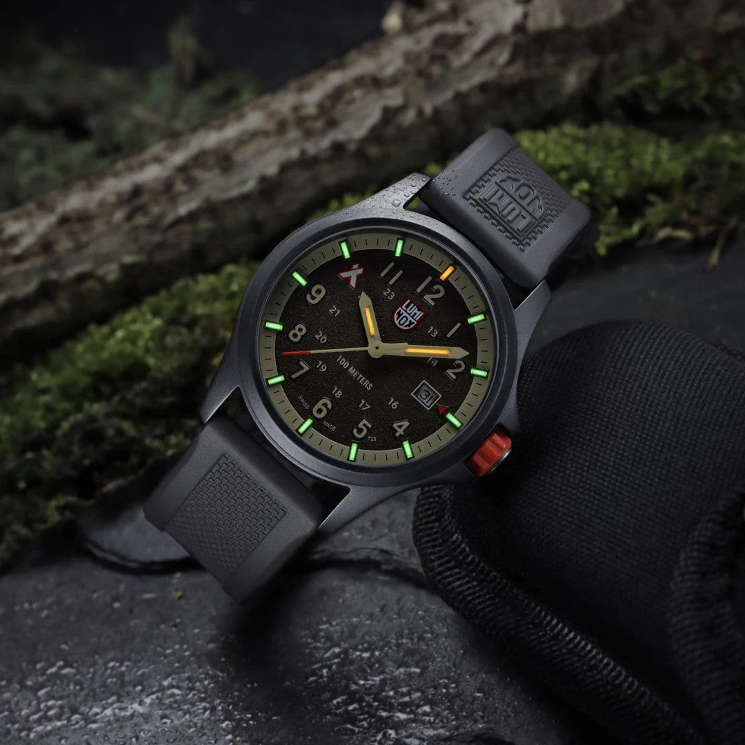 Luminox Bear Grylls Survival Land 43mm Outdoor Uhr Braun