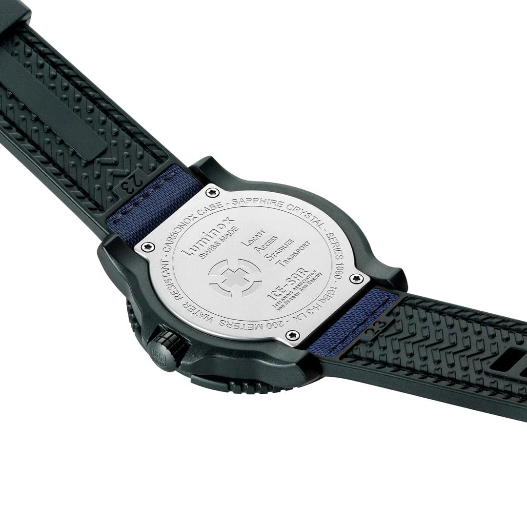 Luminox ICE-SAR 45mm Outdoor Uhr Schwarz Blau