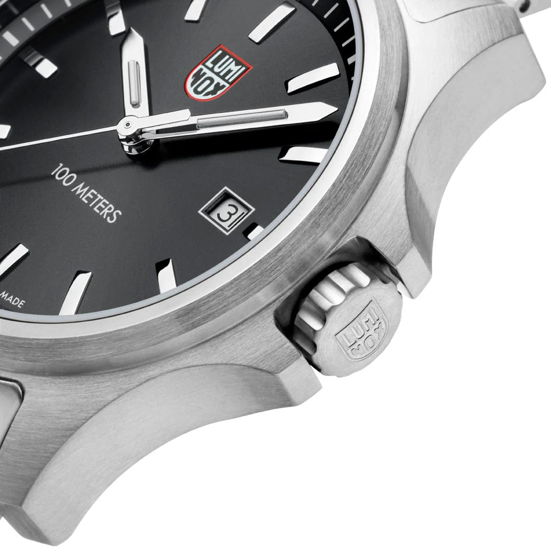 Luminox Dress Field 43mm Sport Uhr Edelstahl