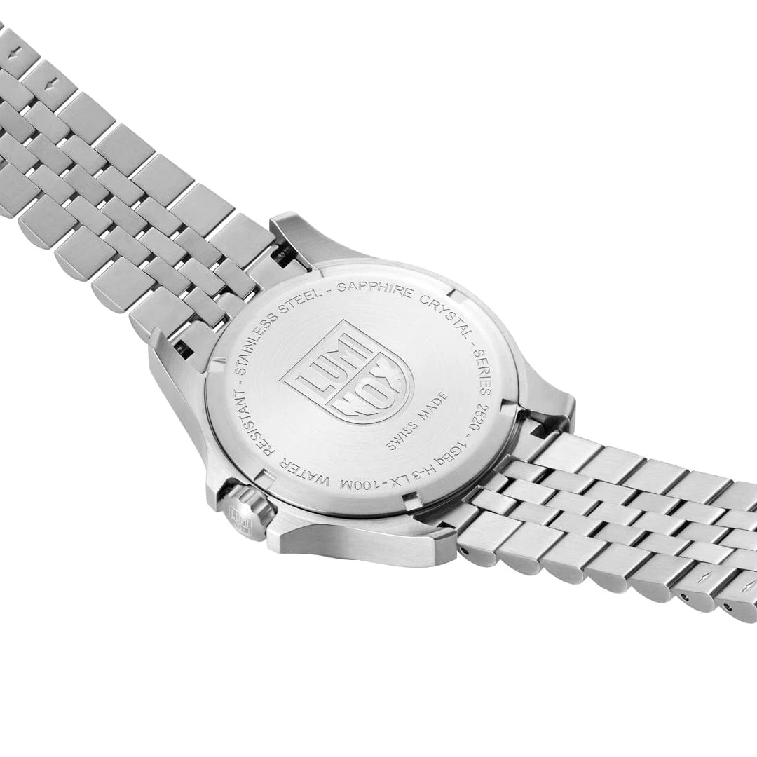 Luminox Dress Field 43mm Sport Uhr Edelstahl Blau