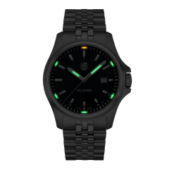 Luminox Dress Field 43mm Sport Uhr Edelstahl Blau