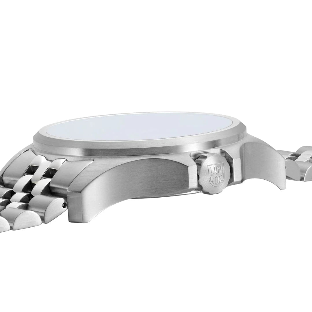 Luminox Dress Field 43mm Sport Uhr Edelstahl Blau