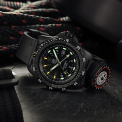 Luminox Recon Nav Spec 46mm Outdoor Uhr Schwarz