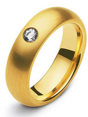 Alliances Profil-Ringe mit 1 Brillant 0,12 ct - 1119.11033/0002